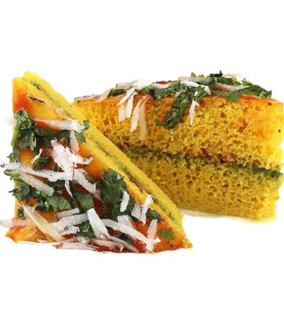 Dhokla Sandwich (Layered Khaman Dhokla, Gujarati Dhokla)