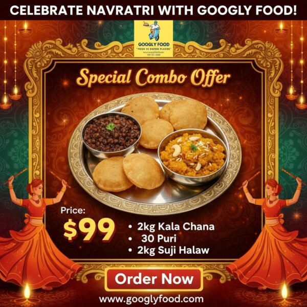 Puri-Chana-Halwa Combo 2