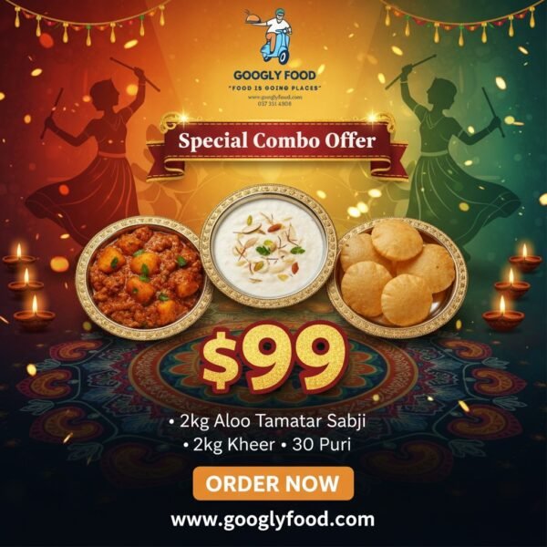 Puri-Kheer-Aloo Tamatar 2