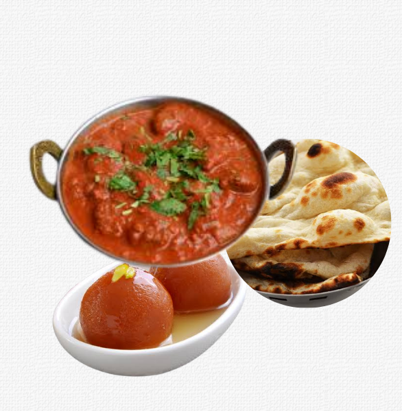 2kg Curry, 10 Naan, 10 pcs Gulab Jamun – Combo 2